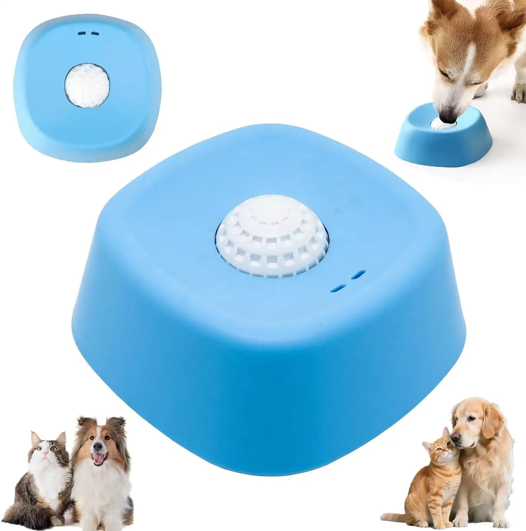 Descubre el cuenco lamedor interactivo con bola rodante de Mimos y Pelos. Ayuda a reducir la ansiedad, estimula mentalmente a tu perro o gato y promueve una alimentación lenta y entretenida. ¡Envío rápido en España!